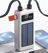 Портативний зарядний пристрій Power Bank "Solar Energy" на 50000mAh, білий