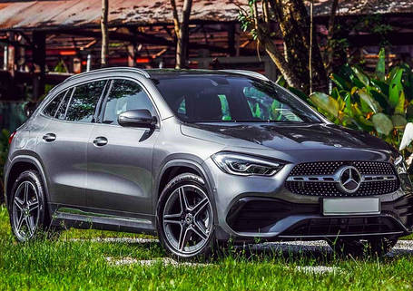 Диски та шини на Mercedes Benz GLA-Class