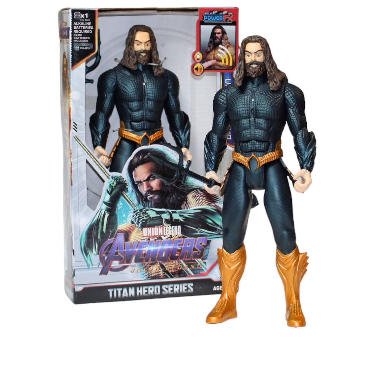 Аквамен игрушка 29 см Avengers Super Heroes Аквамен DC Comics зі світловими та звуковими ефектами