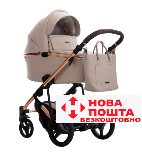 Коляска 2 в 1 Bebetto LOREN LOREN STELLA 05 бежева, фото 1