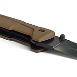 Туристичний складний ніж 90 мм K25 Albainox койот в чохлі (18487), фото 10