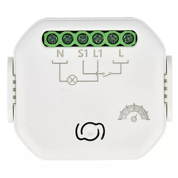 Розумне реле освітлення 1DAL | Одноканальний Wi-Fi+BLE димер smart (SWD101N)
