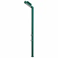Душ вуличний Aquaviva Quick з LED-підсвіткою і мийкою для ніг, синій (ottanio) Q825/5021-QL