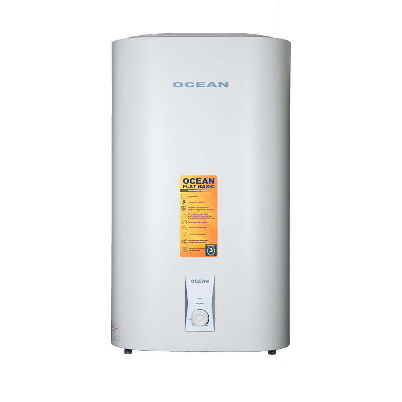 Бойлер 50л OCEAN FLAT BASIC RZB50М EТ+DTсухий тен