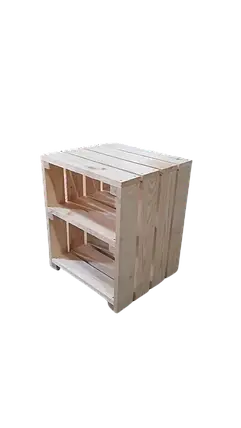 Приліжкова тумба Оленка з масиву сосни, фото 1