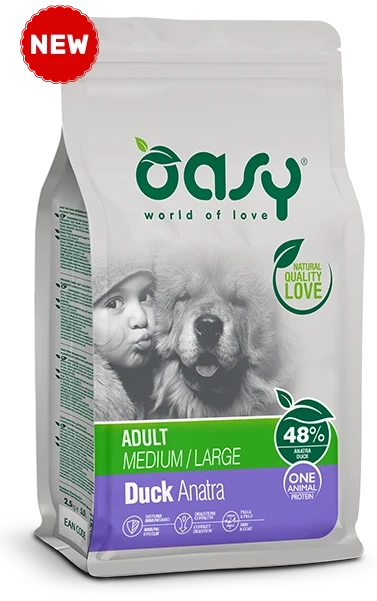 OASY DOG OAP ADULT Medium/Large утка  2.5 кг | 12 кг, фото 1