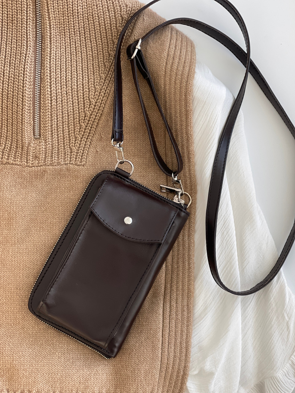 Сумочка з натуральної шкіри, фото 1