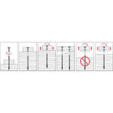 6х70 прижим 35мм TX30 Шуруп для вирівнювання дерев’яних конструкцій цинк потайна [101HW00101HW6070WT] WKSS Metalvis, фото 2