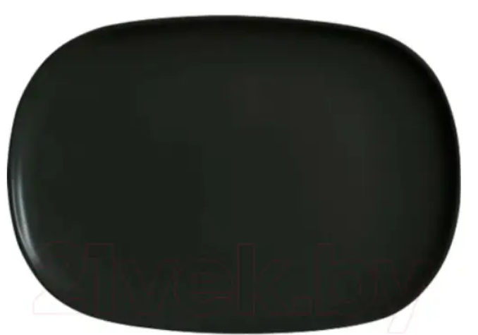 Блюдо овальне склокераміка Diwali Black 340х240 мм (V2342)