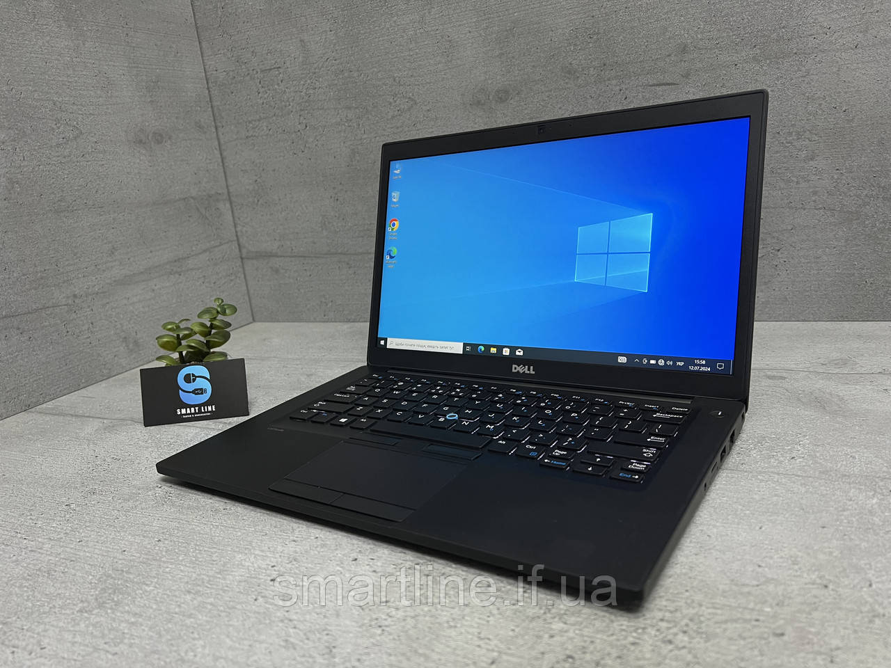 I5-6300U 14” FullHD ips 128gb ssd Стильний ноутбук Dell Делл 7480
