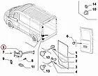 Обмежувач задньої правої двері Fiat Ducato 250, Peugeot Boxer 3, Citroen Jumper 3 (2006-2014), 1358221080, фото 6