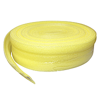 Демпферна стрічка IZOLON AIR 5мм*150мм*25мз плівкою (спідницею) жовта