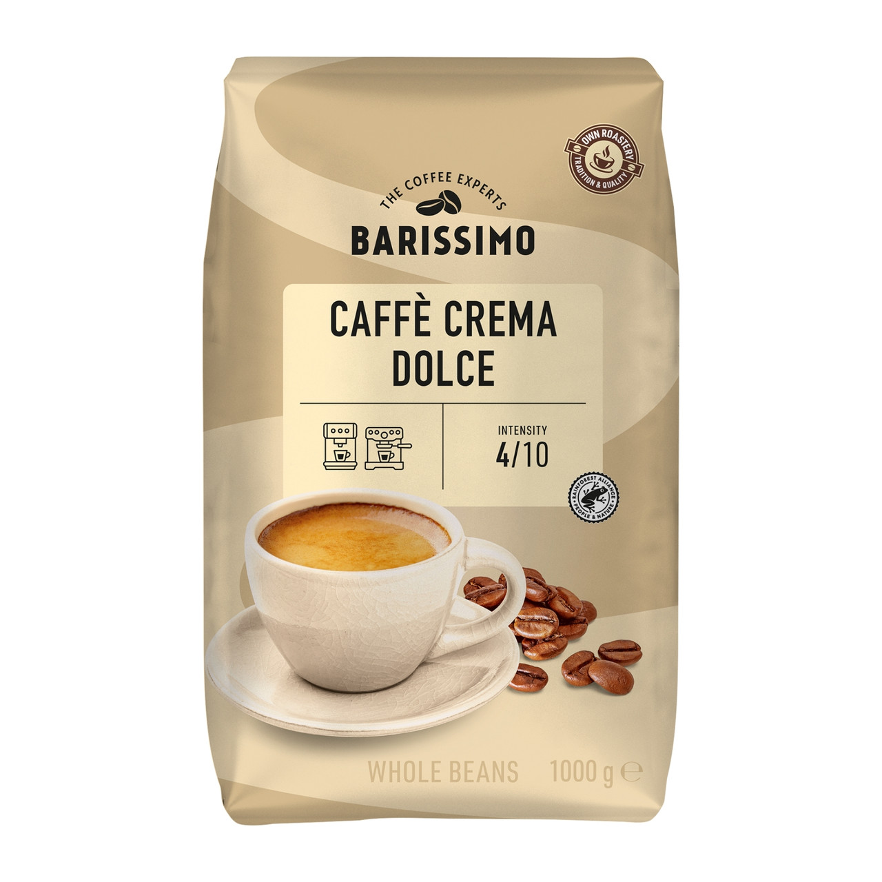 Кава в зернах Barissimo Caffe Crema Dolce, Німеччина 1 кг., фото 1