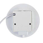 Світлодіодний світильник з датчиком руху накладної ЖКХ 13Вт, круглий, холодний білий, IP40, фото 5