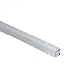 LED профіль кутовий квадратний 2 м ПФ-9 + розсіювач напівматовий, фото 2