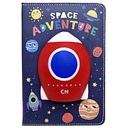 Блокнот Сквіш-Ракета, шкірзам, А5, 80 листків