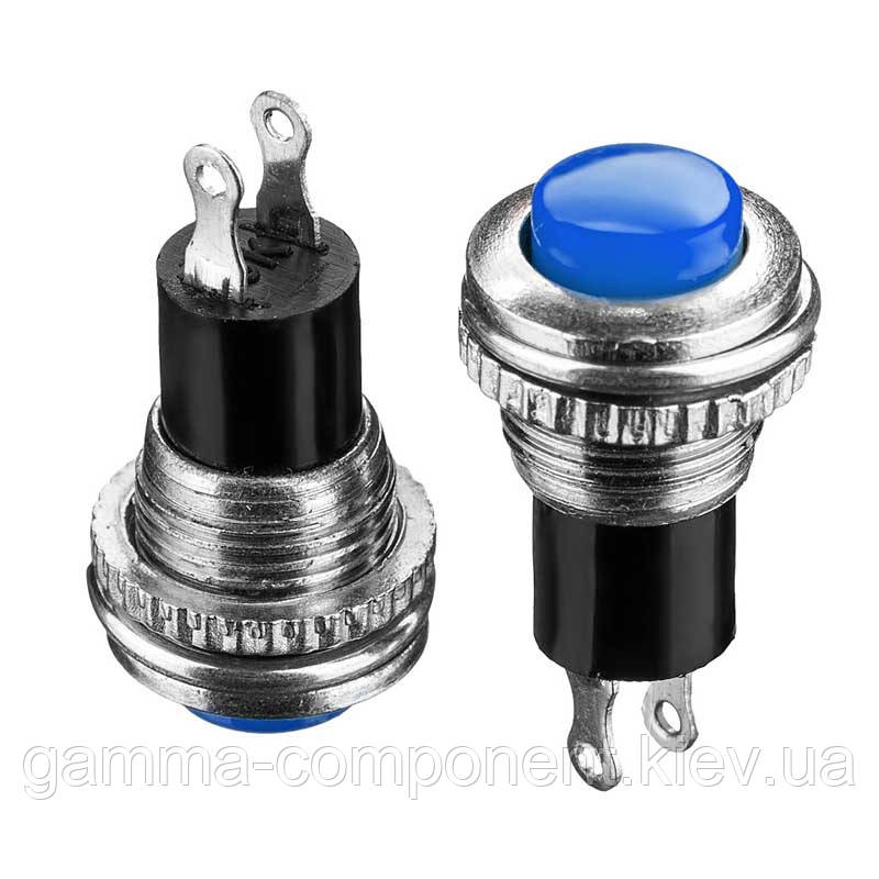 Натискна Кнопка DS-314 OFF-(ON) синій 0,5 А Daier