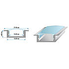 Led профіль врізний без покриття 2м ПФ-19/1, фото 4