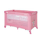 Манеж - ліжко Noemi 2 Layers Lorelli від народження до 15 кг Рожевий, фото 2