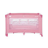 Манеж - ліжко Noemi 2 Layers Lorelli від народження до 15 кг Рожевий, фото 3