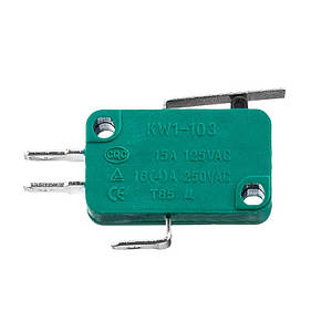 Мікроперемикач KW1-103-2А, 10A, 250VAC