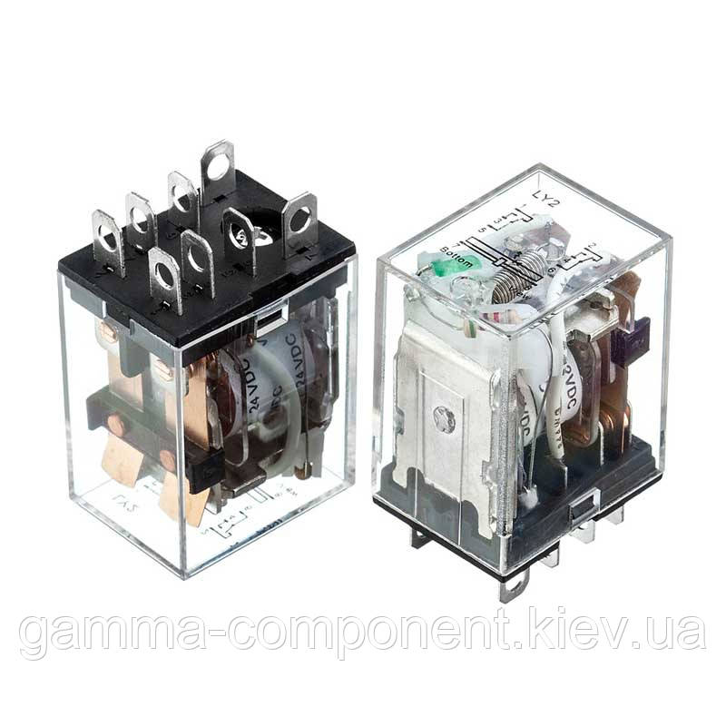 Реле JQX-13F, 10А, 220VDC/ контакти-2С