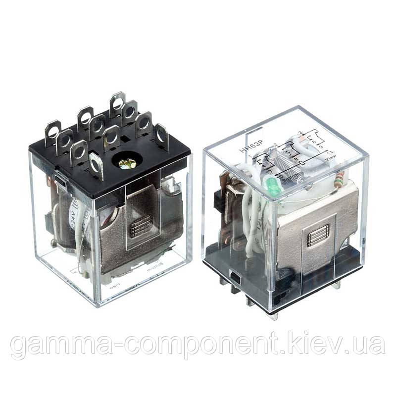 Реле JQX-13F, 10А, 220VDC/ контакти-3С