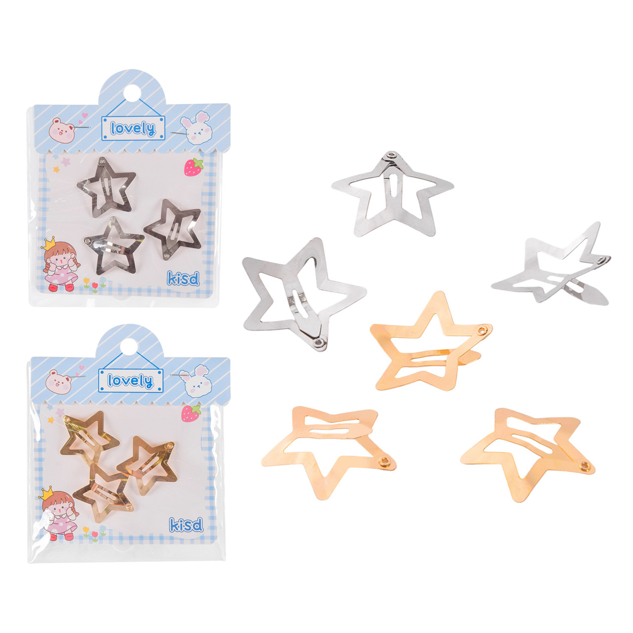 Аксесуари для дівчаток CEL-2402 прикраси на планшетці 10×10×2 см, фото 1