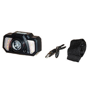 Ліхтарик на голову KX — 206, micro USB