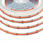 Світлодіодна стрічка червона 12V СІВ 320LED/м IP20, фото 3