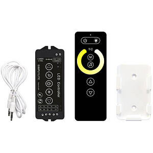 W+WW Контролер RF Music 2-канальний 12 А DC12-24 V Радіо — Сенсорний 6 кнопок