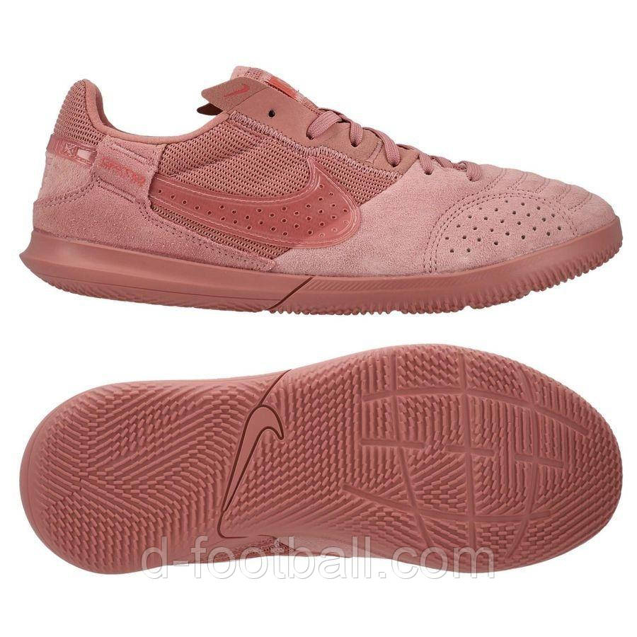 Дитячі футзалки Nike Streetgato Junior DH7723-602, Рожевий, Розмір (EU) — 33