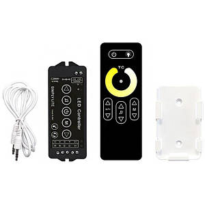 W+WW Контролер RF Music 2-канальний 12 А DC12-24 V Радіо — Сенсорний 8 кнопок