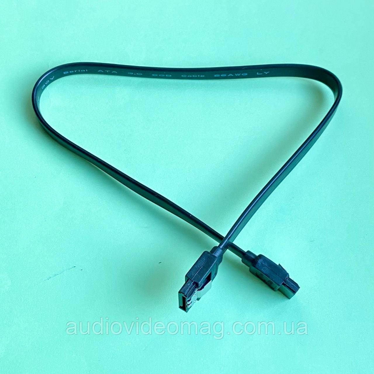 Кабель Sata 3.0 сигнальний, з прямим штекером, довжина 0,4 метра, фото 1