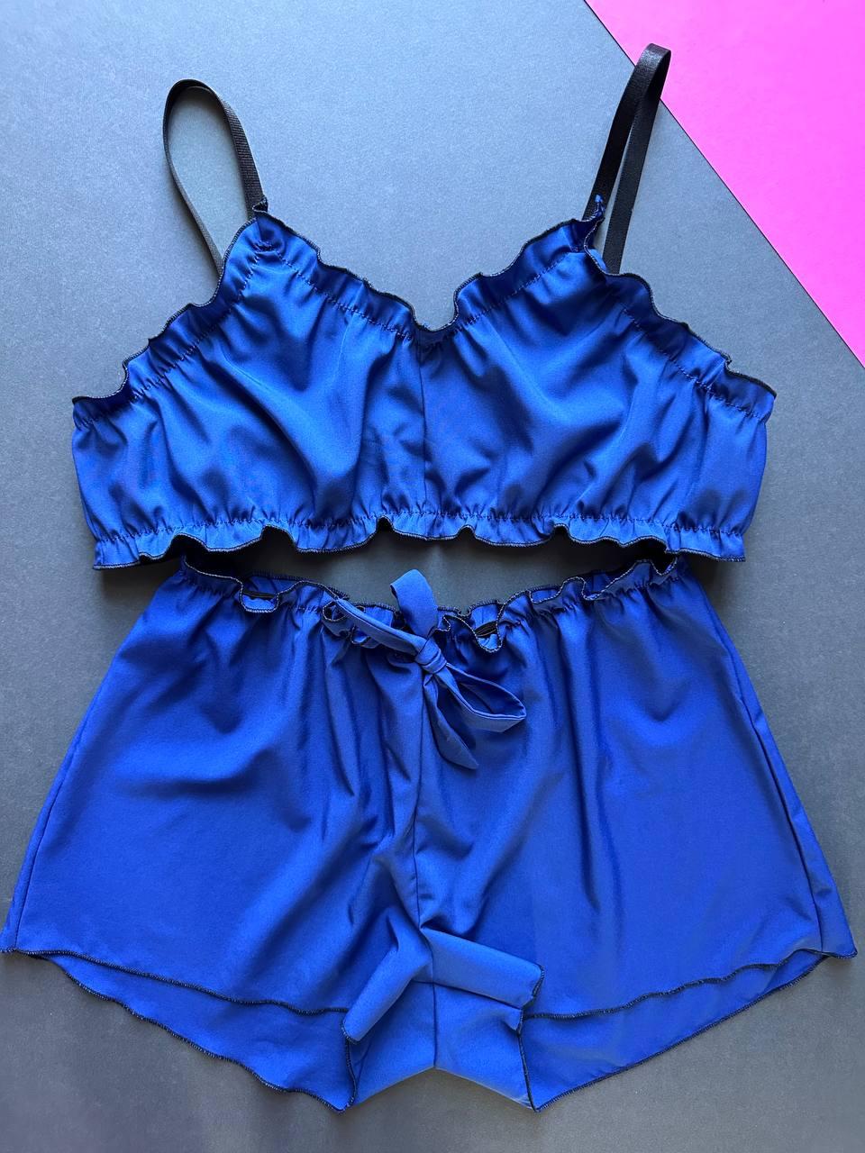 Комплект для дому та сну, піжама топ і шорти