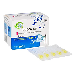 Голка для промивання кореневих каналів Cerkamed 0.3*25 1шт