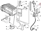 Замок задньої лівої двері верх (Н3) на Fiat Ducato 250, Peugeot Boxer 3, Citroen Jumper 3 (2006-2014), 8719A5, фото 3