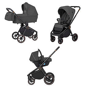 Універсальна коляска 3в1 Carrello Epica CRL-8511/1 (2024 року), Iron Grey