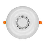 Світлодіодний світильник вмонтований  VALENTINA-24 24W білий, фото 4