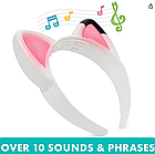 Інтерактивні котячі вушка Ляльковий будиночок Габі Звук Світло Gabby's Dollhouse Magical Musical Cat Ears, фото 2