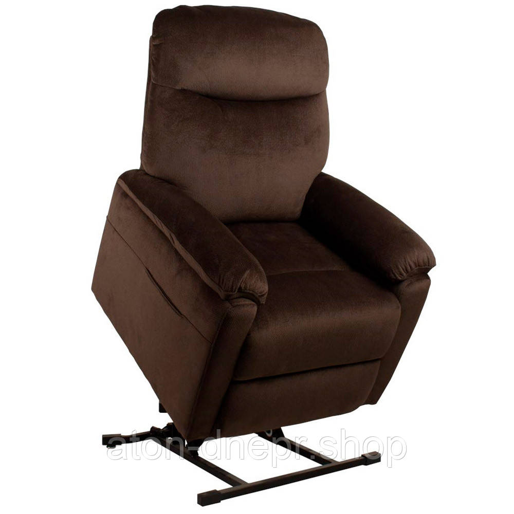 Крісло підйомне з одним мотором (коричневе) OSD-ERIN AD05-1LS
