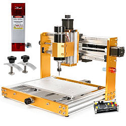 Гравер CNC 3018 PLUS 3.0 PRO ULTRA фрезер ЧПУ верстат 500W з лазерним модулем LM-C80W