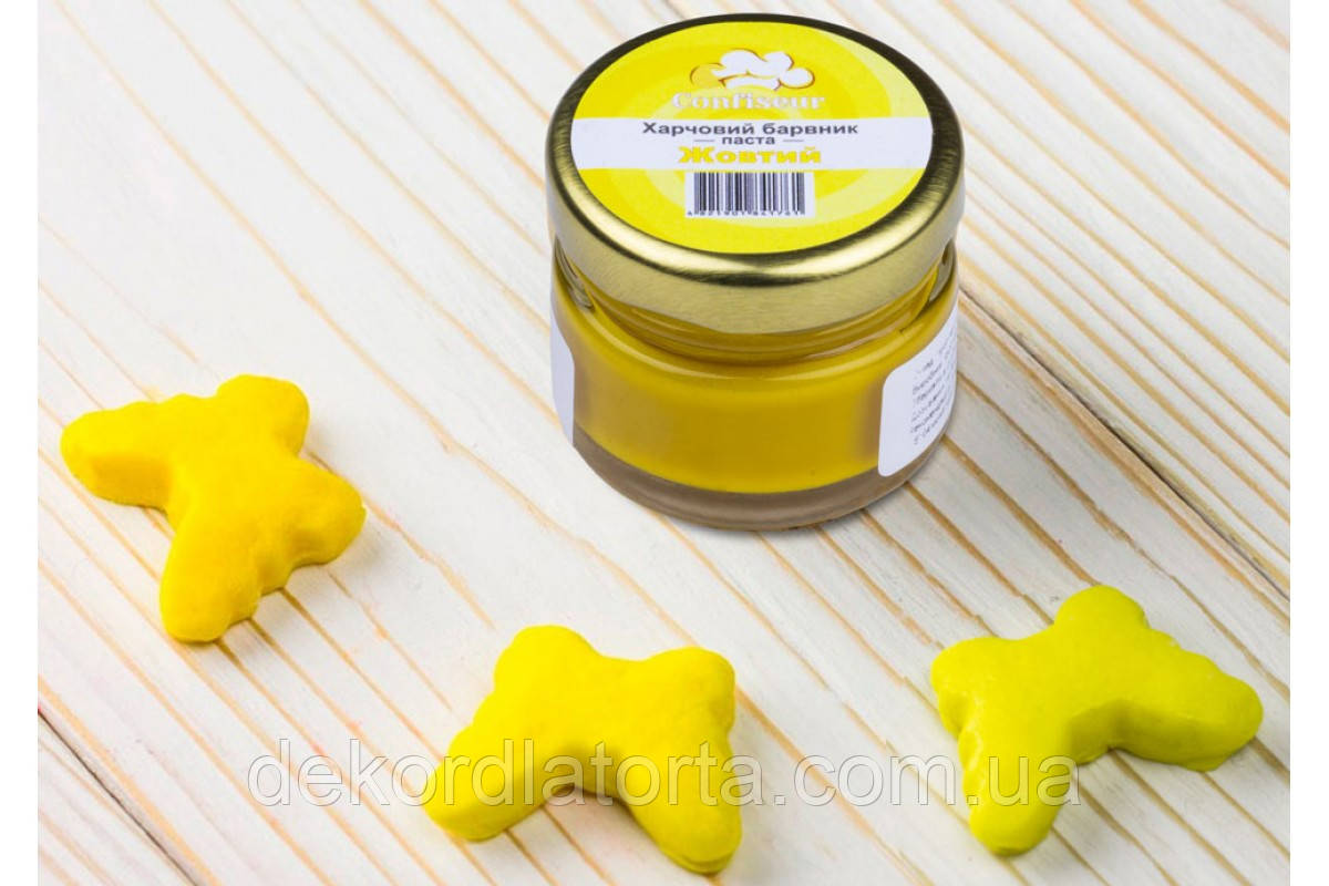 Confiseur - барвник паста Жовтий