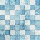 Панель стінова 3D 700х700х4мм мозаїка блакитна (D) SW-00002009