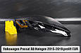 Скло фари VW Volkswagen Passat B8 Halogen EUR (2015-2019) дорест ліве, фото 8