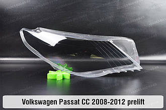 Скло фари VW Volkswagen Passat CC (2008-2012) дорест праве