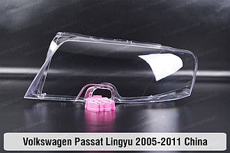 Скло фари VW Volkswagen Passat Lingyu China (2005-2011) ліве