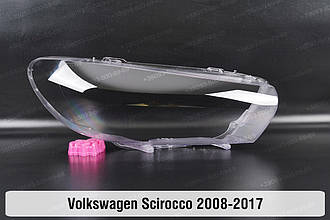 Скло фари VW Volkswagen Scirocco (2008-2017) праве