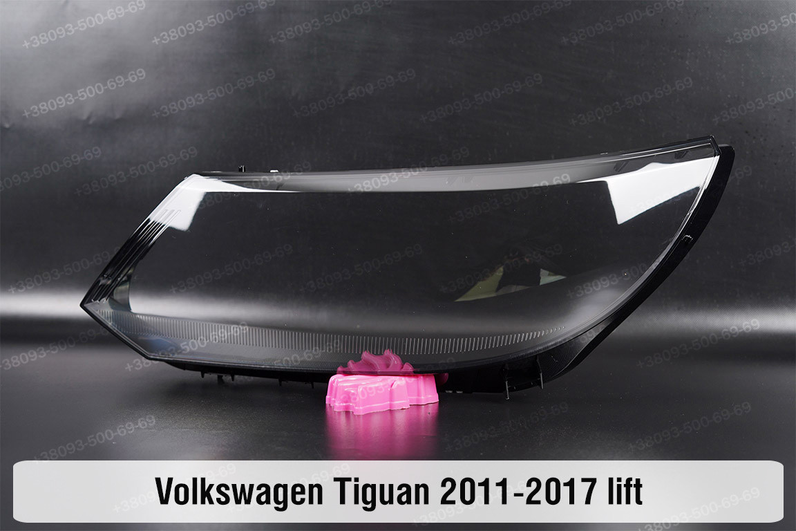 Скло фари VW Volkswagen Tiguan (2011-2017) рест ліве, фото 1