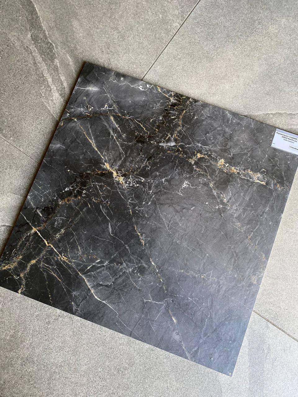 КЕРАМОГРАНІТ КЕРАМОГРАНІТ CHARME BLACK 60X60 RETTIFICATO